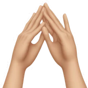 pair of hands sticker