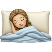 white girl sleeping sticker