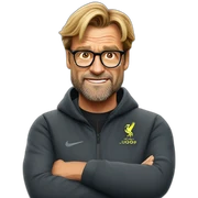 Jurgen Klopp shrug sticker