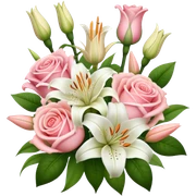 Pastel bouquet sticker