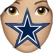 Taylor swift Dallas cowboys  sticker