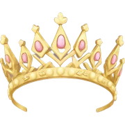 daintygold tiara sticker