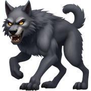 Female Werewolf sticker