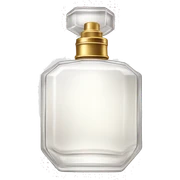 aesthetic white perfume bottle sticker