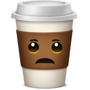 Coffee sticker
