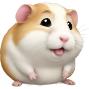 Chunky hamster  sticker