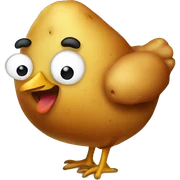 potato chicken sticker
