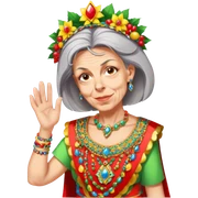 Colorful Parade Participant sticker