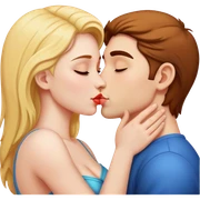 Kissing  sticker