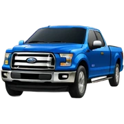 Blue f150 sticker