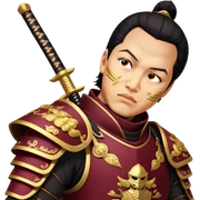 Samurai Leader sticker