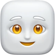 Белое sticker