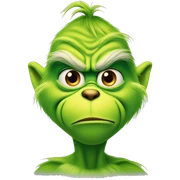 grinch sticker