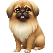 pekinese sticker