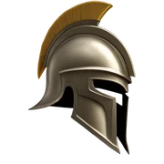 Spartan helmet sticker