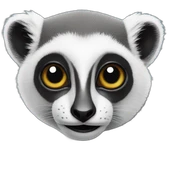 lemur sticker