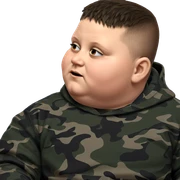 nighttime soldier in camouflage sticker