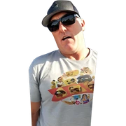 cool guy in sunglasses sticker