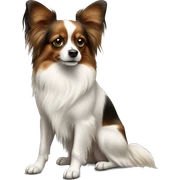 Papillon sticker