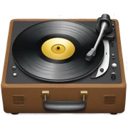 Record player sticker