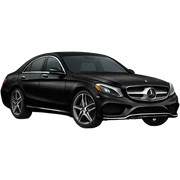 Black Mercedes  sticker
