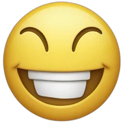 Smiley qui rigole sticker