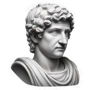 roman statue sticker