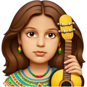 Vibrant Festival Singer sticker
