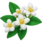 jasmine flower sticker