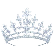 dainty diamond crystal tiara sticker
