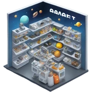 Space store sticker