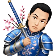 Samurai Warrior sticker