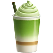 Matcha latte sticker