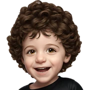 smiling girl portrait close up sticker