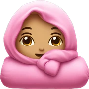 Pink cute comfy things  sticker