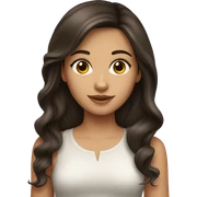 pretty brunette girl sticker