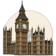 Big ben sticker