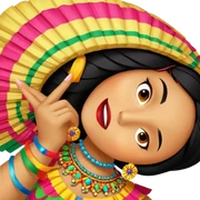 Joyful Reveler sticker