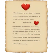Love letter  sticker
