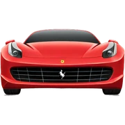 Red Ferrari sticker