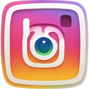 Instagram logo sticker