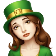 Celebratory Leprechaun sticker