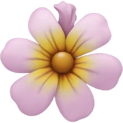 Flower sticker