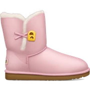 light pink uggs sticker