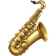Saxophone sticker