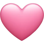 Pink heart sticker