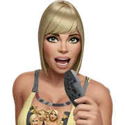 blonde girl with cleavage meme sticker