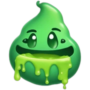 Slime sticker