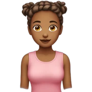 Cute girl  sticker