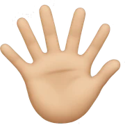Hands sticker